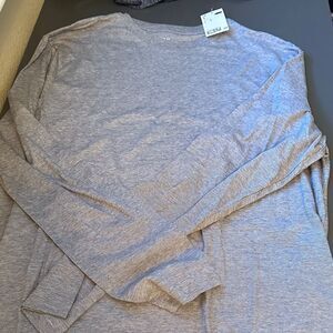 H&M Gray Long Sleeve Tee